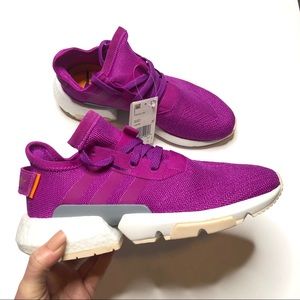 Adidas Vivid Violet Boost Sneakers Size 8.5